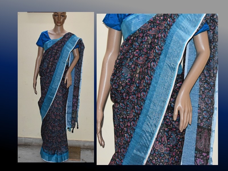 Khadi cotton saree