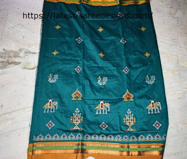 Kasuti ilkal saree