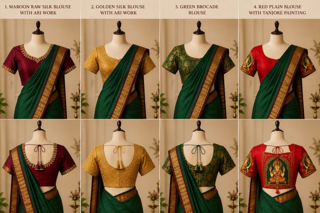 Kanchi soft silk saree